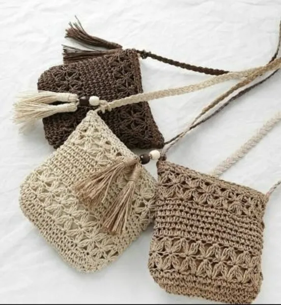 imagen Bolsos tejidos a mano 